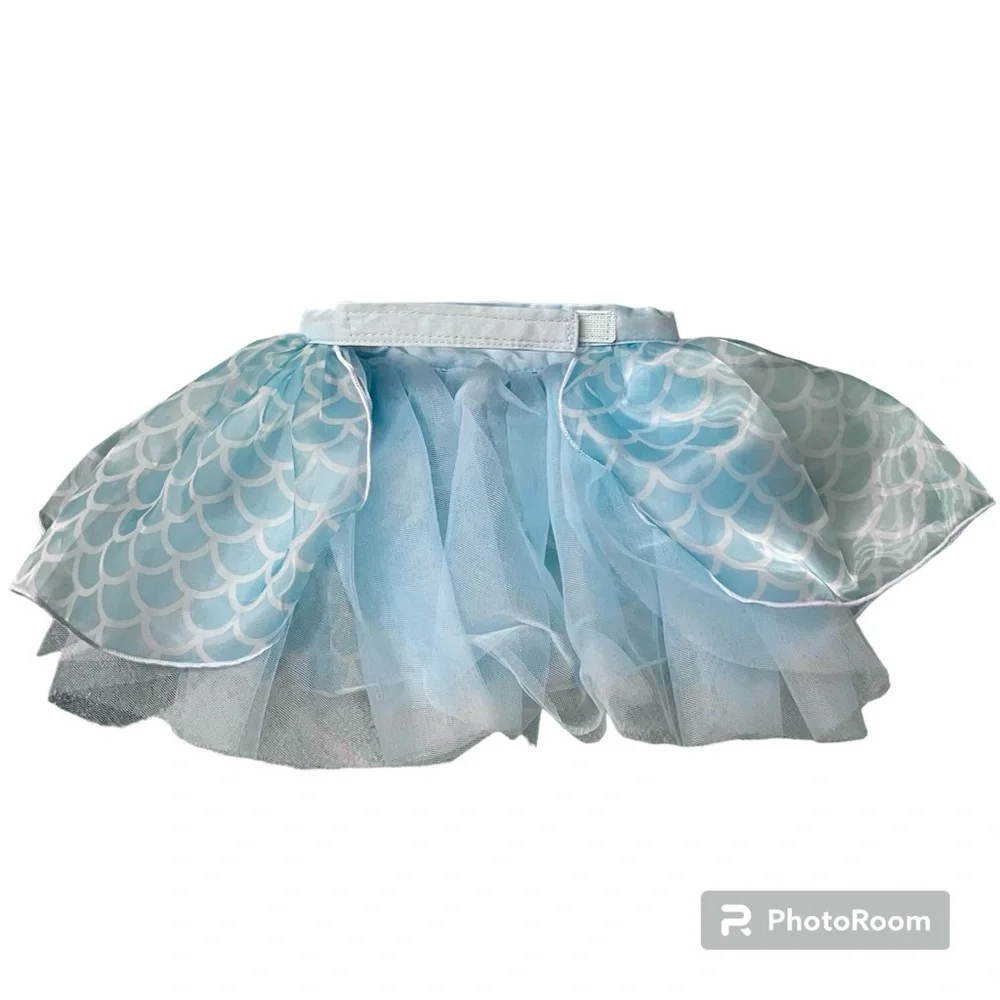 NWOT Harry Barker x Disney Ariel Little Mermaid Tutu Dog Skirt - Size Small